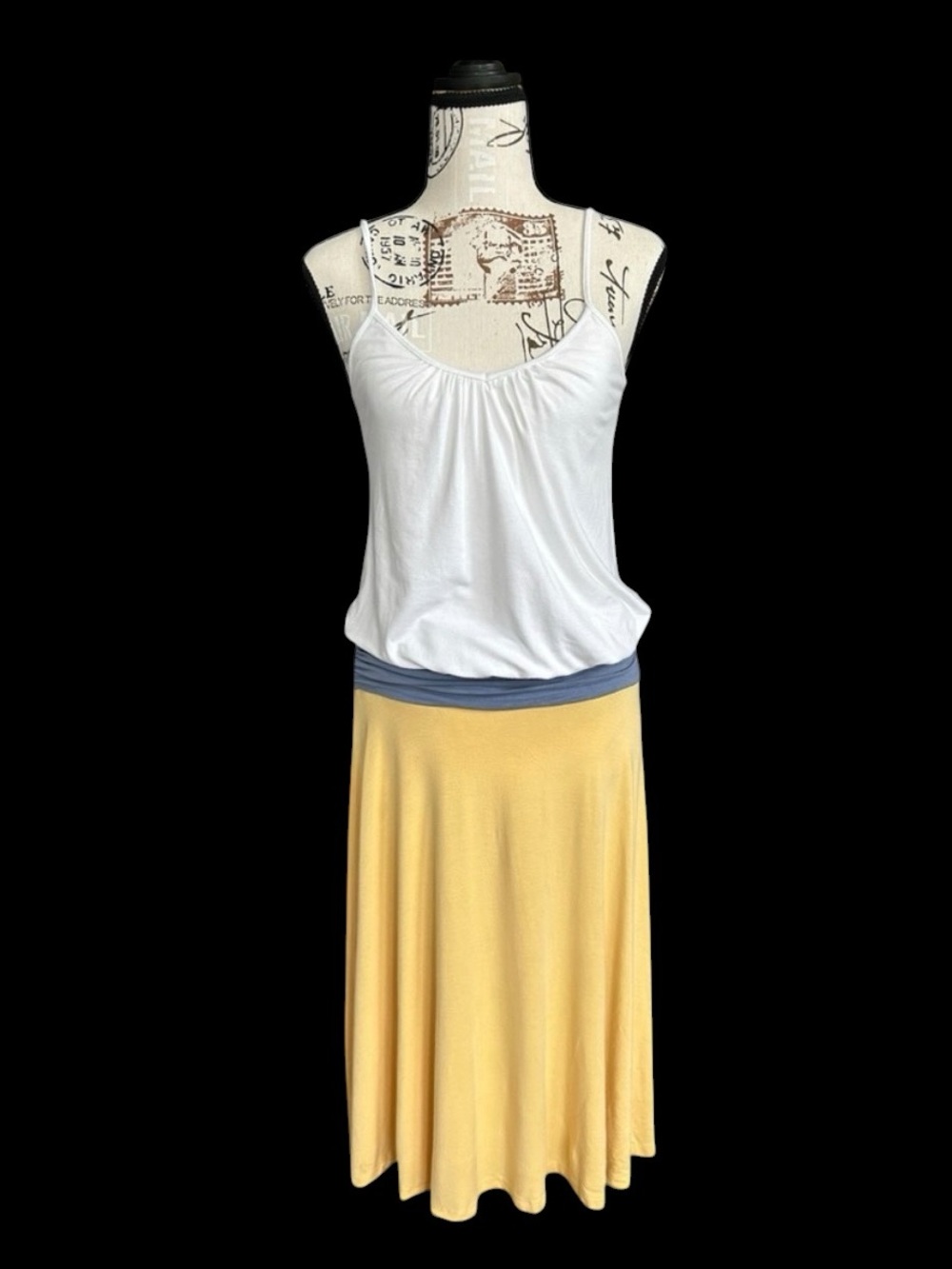 MODA International rayon/ spandex long sleeveless dress size small